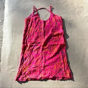 Escapada Beach Hot Pink Dress